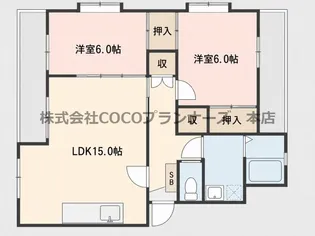 インフィニティ出水I【4階】の間取り