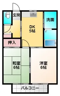 グランシャリオI【2階】の間取り