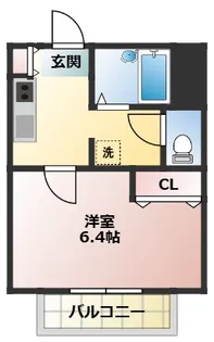 ロータス【1階】の間取り