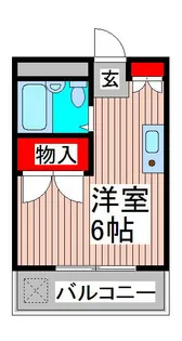 マメール北町【2階】の間取り