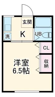 第7田村ハイツ【2階】の間取り