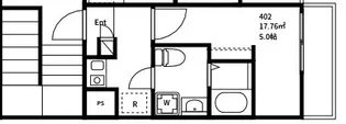 EXENTIA-EBISU【4階】の間取り