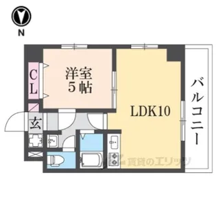 M’プラザ香里壱番館【3階】の間取り