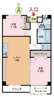 ラフォーレ北野【3階】の間取り