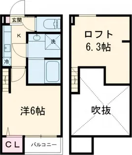 Carpe Diem八王子【1階】の間取り