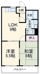 ファインシティI【1階】の間取り