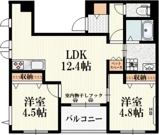 グレイス荻窪【2階】の間取り