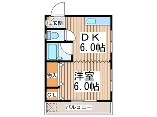 K&Kハイツの間取り