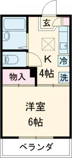 シュテルネスハウゼ【1階】の間取り