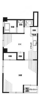 新宿ニューハイム共栄【9階】の間取り