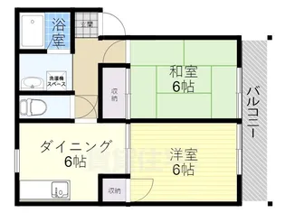 サンハイツヴィレッジ1【2階】の間取り