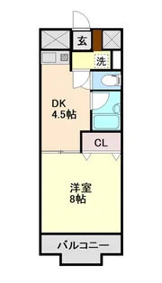 ラ・フォーレI【7階】の間取り