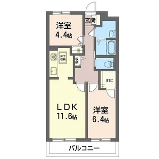 MAST LIFE SOGA【1階】の間取り