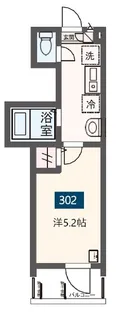 メルディア舎人【3階】の間取り