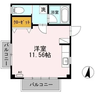 ハピネス本郷II【1階】の間取り