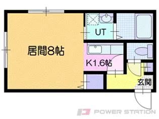 グランセ小樽【4階】の間取り