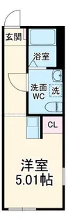 ラトゥール橋本【3階】の間取り