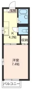 エトワール弘明寺【2階】の間取り