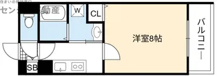京橋フォーシーズンズ【4階】の間取り