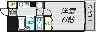 ノースコート【6階】の間取り