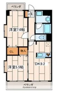ウイルステージ【3階】の間取り