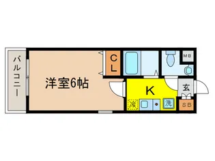オアーゼKII【2階】の間取り