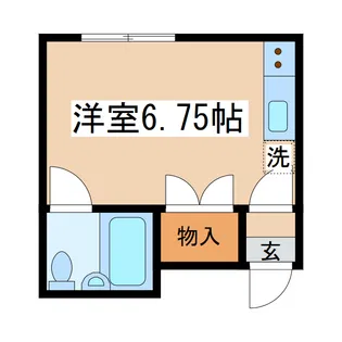 シャルムウエスト【2階】の間取り