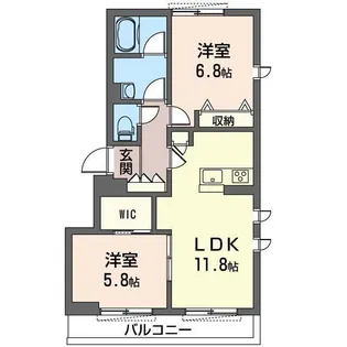 セレーノ・レジデンス【3階】の間取り