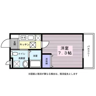 フローラ大倉山【2階】の間取り