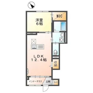 セレーノ【1階】の間取り