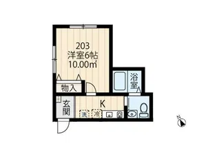 Oasis弘明寺B棟【2階】の間取り