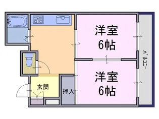 エムズ五井【3階】の間取り