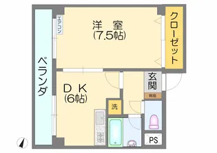 アークパル【2階】の間取り