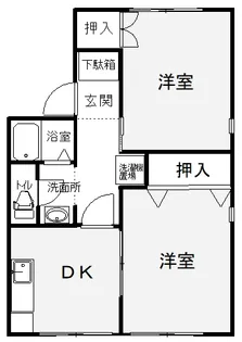 シンフォニー【2階】の間取り