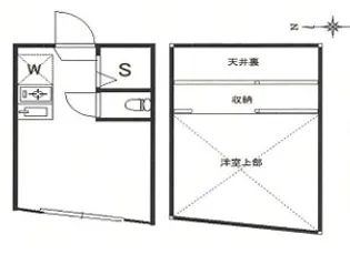 東京都練馬区中村3【アパート】の間取り