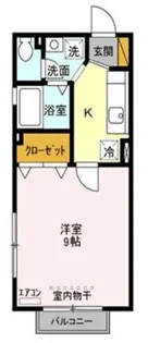 ツインコート船橋丸山II【2階】の間取り
