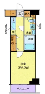 クレヴィスタ豊洲ベイサイドII【3階】の間取り