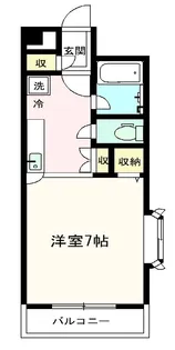 柳ビル【4階】の間取り