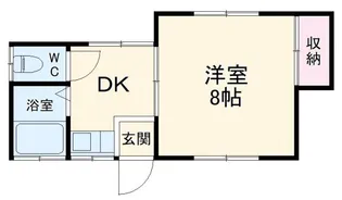 ニタミハイツ【2階】の間取り