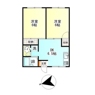 メゾンド・キコ【2階】の間取り