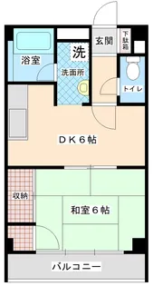 関口ビル【6階】の間取り