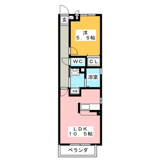 エヴァハイム【2階】の間取り