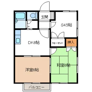 トリフォード久喜A【2階】の間取り