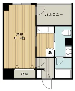BUENA西堀通5番町【9階】の間取り