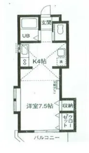 STコート【1階】の間取り