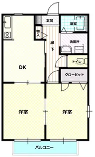 フレグランス和【1階】の間取り