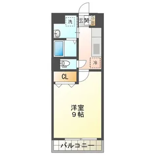 フィオレティーナ四日市【2階】の間取り