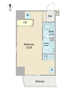 グラントルチェ【6階】の間取り