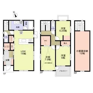 千葉県市川市国府台4【一戸建】の間取り