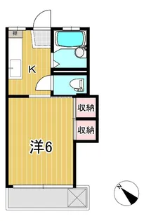 久下谷アパート【1階】の間取り